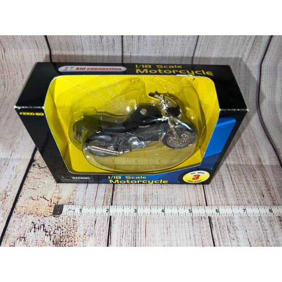 Kid Connection Ducati Diecast Motorcycle Black New 1/18 #31300-1601 - Picture 5 of 5